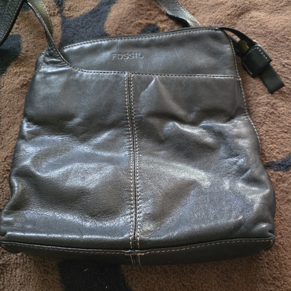 Vintage fossil leather purse - Picture 3 of 8